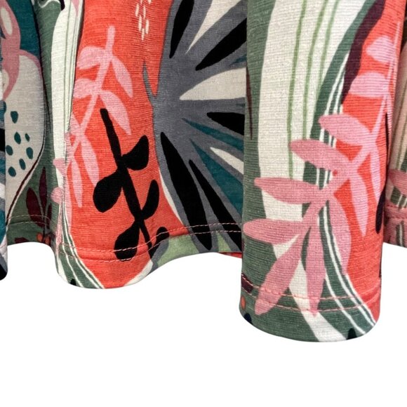 NWT Pullover Tropical Print Haute Destination Dress Size 2XL Stretchy Packable - Picture 7 of 15